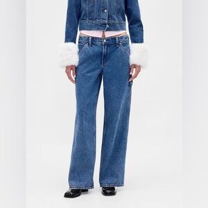 GAP x Sandy Liang Women’s Low Rise ‘90s Loose Carpenter Jeans